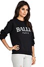 view 2 of 4 Ballin Sweatshirt in Black/White in Black & White