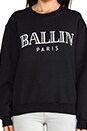 view 4 of 4 Ballin Sweatshirt in Black/White in Black & White