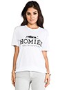 view 1 of 3 Homies Tee in White/Black