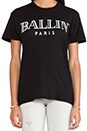 view 4 of 4 Ballin Tee in Black & White
