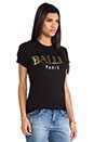 view 2 of 4 Ballin Tee in Black & Gold Foil