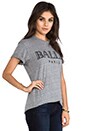 view 2 of 4 Ballin Tee in Heather Grey/Black in Heather Grey & Black