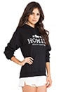 view 2 of 4 Homies Hoodie in Black/White in Black & White