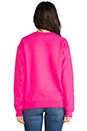 view 3 of 4 Ballin Sweatshirt in Hot Pink & Gold Foil in Hot Pink/Gold Foil