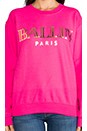 view 4 of 4 Ballin Sweatshirt in Hot Pink & Gold Foil in Hot Pink/Gold Foil