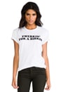 view 1 of 4 Twerkin' for a Birkin Tee в цвете White/Black in White & Black