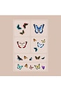 view 3 of 7 Brains & Beauty Patch 6 Pack in Butterflies