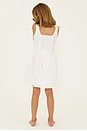 view 6 of 6 Kids Little Jacey Dress in White Magnolia