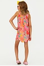 view 3 of 3 Little Selma Dress in Passion Fruit