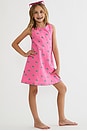 view 2 of 4 Little Caprina Dress in Flamingo Fronds