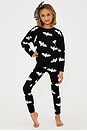 view 4 of 6 Kids Little Callie Sweater in Heart Bats