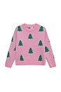 view 1 of 3 Kids Little Callie Sweater in Pink Christmas