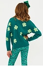 view 2 of 3 Little Callie Sweater in Clover Green