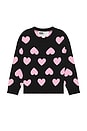 view 1 of 2 Kids Little Callie Sweater in Love Hearts