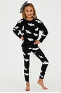 view 2 of 6 Kids Little Peppa Legging in Heart Bats