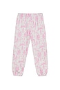 view 1 of 3 Kids Little Georgie Pant in Powder Pink Toile