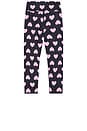 view 2 of 2 Kids Peppa Legging in Love Hearts
