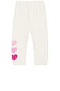 view 2 of 2 Kids Little Georgie Pant in Xoxo Cream