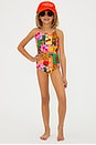 view 2 of 6 Kids Little Julia One Piece Swimsuit in Fruit
