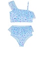 view 1 of 5 Kids Little Ava Top & Daisy Bottom in Iris Petal