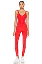 view 1 of 4 Rosalie Catsuit in Scarlet