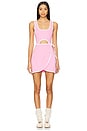 view 1 of 4 Astrid Dress in Prism Pink