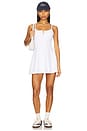 view 1 of 3 Ari Dress in White Waffle