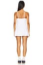 view 3 of 3 Ari Dress in White Waffle