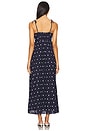 view 3 of 3 Valory Maxi Dress in Navy Polka Dot
