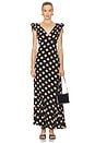 view 1 of 3 Elodie Dress in Polka Dot