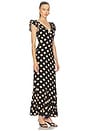 view 2 of 3 Elodie Dress in Polka Dot