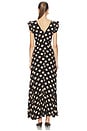 view 3 of 3 Elodie Dress in Polka Dot