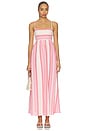 view 1 of 3 Valory Maxi Dress in Bubblegum Stripe