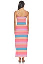 view 3 of 4 Malie Dress in Vibrant Volley Stripes