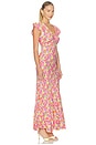 view 2 of 4 Elodie Dress in Neon Bouquet