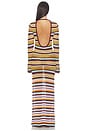 view 4 of 4 Joia Dress in Paradise Stripe