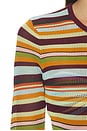 view 5 of 4 Joia Dress in Paradise Stripe