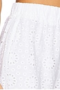 view 6 of 6 Aurelia Short in White Magnolia Eyelet