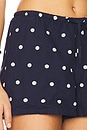 view 6 of 6 Birkley Short in Navy Polka Dot