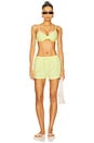view 5 of 6 Kiara Short in Citrine Crush