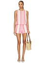 view 5 of 6 Birkley Short in Bubblegum Stripe