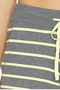 view 6 of 6 Balboa Short in Butter Gray Stripe