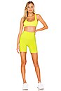 view 4 of 4 Bike Short in Neon Yellow