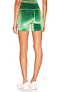 view 3 of 4 Glitter Bike Short in Emerald