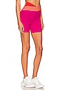 view 2 of 4 Cora Bike Short in Magenta Coral