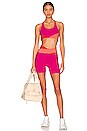 view 4 of 4 Cora Bike Short in Magenta Coral