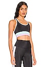 view 2 of 4 Marianne Sports Bra in Pastel Color Block