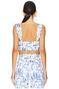 view 3 of 4 Audrey Top in Alps Toile