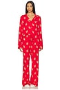 view 1 of 3 Livy & Connie Pajama Set in Gingerbread