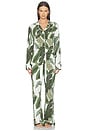 view 1 of 4 Livy Top & Connie Pant Set in Banana Palms